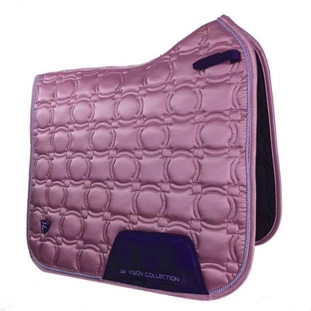 *OUTLET* Woof Wear Vision Dressage Saddle Cloth (Rose Gold)