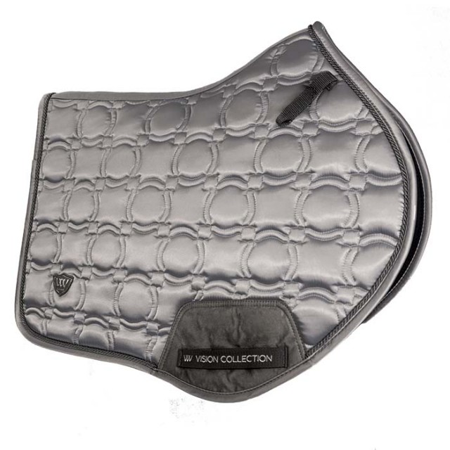 *OUTLET* Woof Wear Vision Close Contact Saddle Cloth (Brushed Steel)