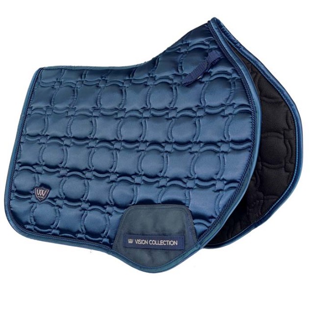 *OUTLET* Woof Wear Vision Close Contact Saddle Cloth (Navy)