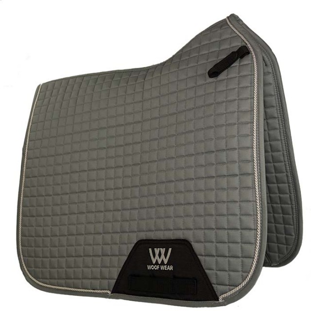 *OUTLET* Woof Wear Dressage Saddle Cloth Colour Fusion (Brushed Steel)