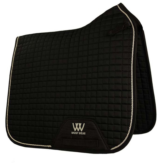 *OUTLET* Woof Wear Dressage Saddle Cloth (Black)