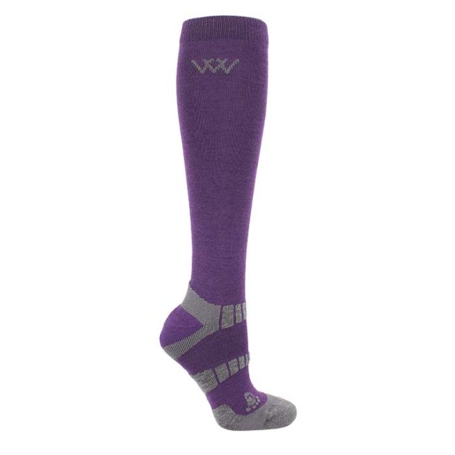 *OUTLET* Woof Wear Winter Riding Socks (Damson)