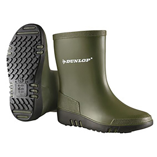 Dunlop Mini Infant Wellies (Green)