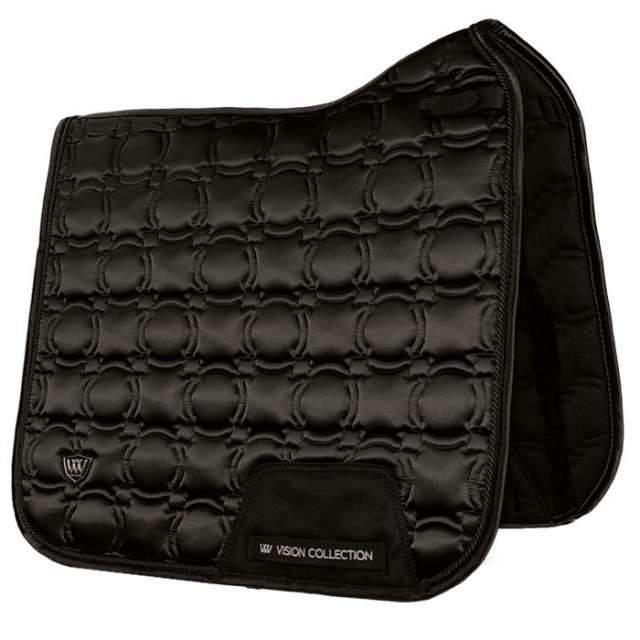 *OUTLET* Woof Wear Vision Dressage Saddle Cloth (Black)