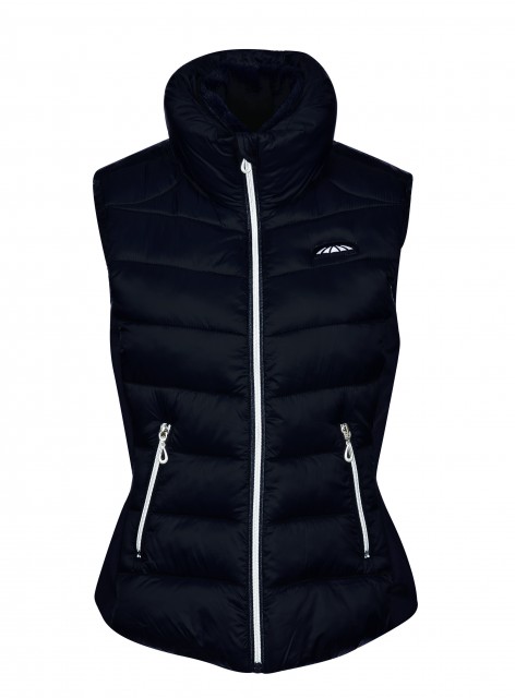 Weatherbeeta Ladies Dion Puffer Vest (Black)