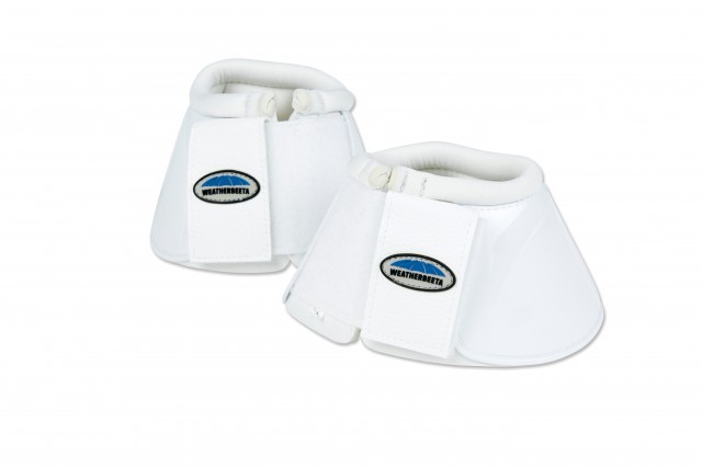 Weatherbeeta Impact Bell Boots (White)