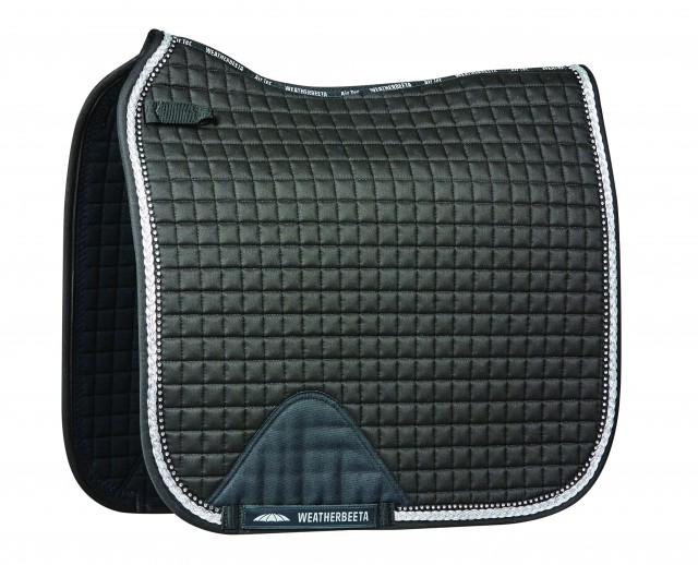 Weatherbeeta Prime Bling Dressage Saddle Pad (Black)