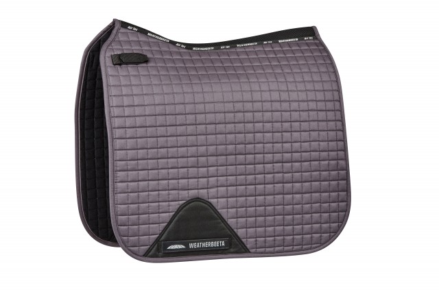 Weatherbeeta Prime Dressage Saddle Pad (Grey)