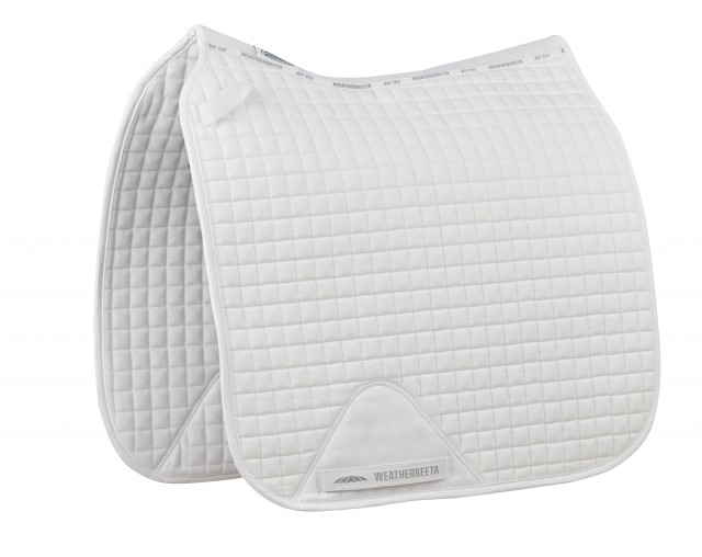 Weatherbeeta Prime Dressage Saddle Pad (White)