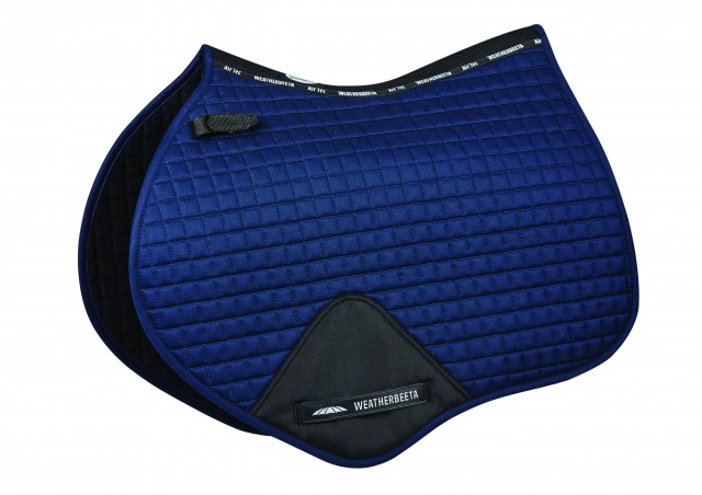 Weatherbeeta Prime Jump Shaped Saddle Pad (Navy)