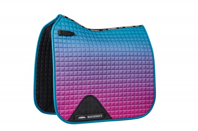 Weatherbeeta Prime Ombre Dressage Saddle Pad (Midnight Aurora)