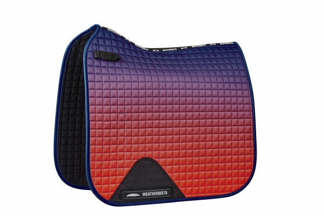 Weatherbeeta Prime Ombre Dressage Saddle Pad (Stormy Sky)