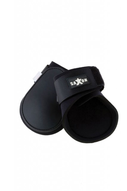 Saxon Contoured Fetlock Boots (Black/Black)