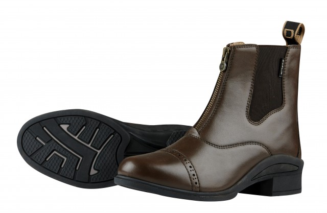 Dublin Adult's Altitude Zip Paddock Boots (Brown)