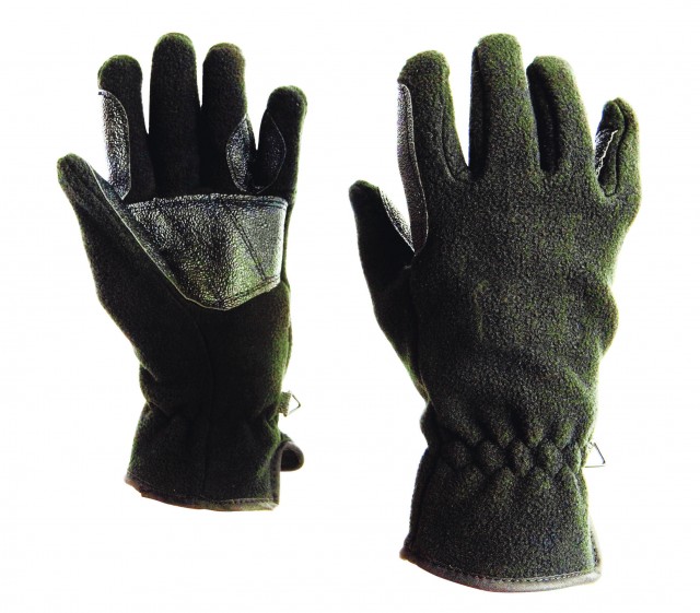 Dublin Adult's Polar Fleece Riding Gloves (Black)