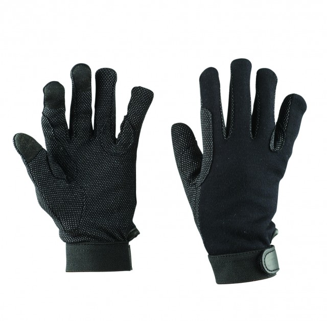 Dublin Adult's Thinsulate Winter Track Riding Gloves (Black)