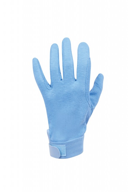 Dublin Adult's Track Riding Gloves (Blue)