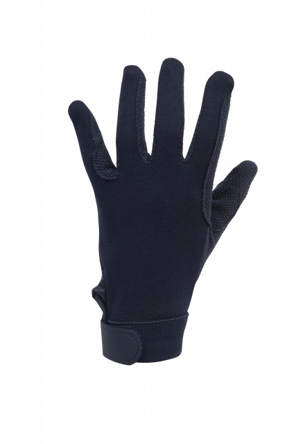 Dublin Adult's Track Riding Gloves (Navy)