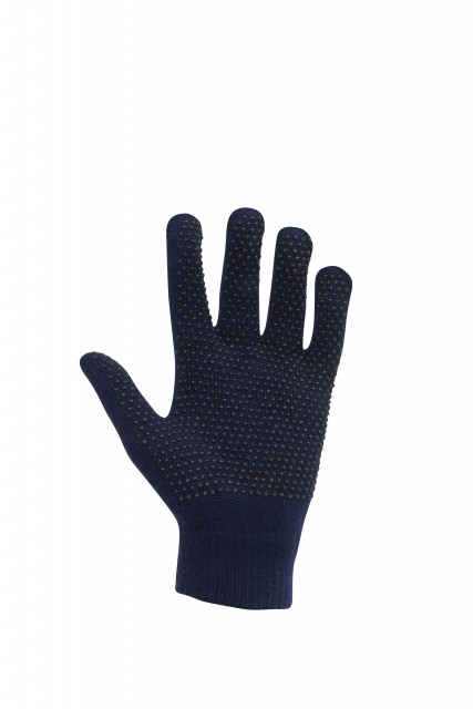 Dublin Child's Magic Pimple Grip Riding Gloves (Navy)