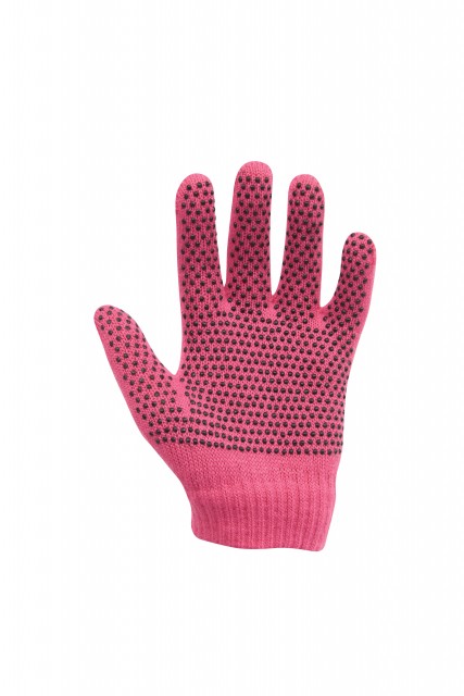 Dublin Child's Magic Pimple Grip Riding Gloves (Pink)