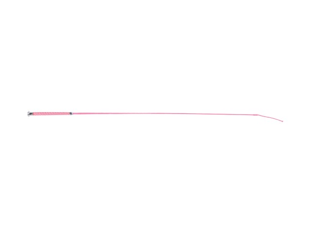 Dublin Dressage Whip With Plaited Handle (Hot Pink)