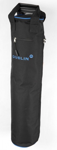Dublin Imperial Bridle Bag (Black/Blue)