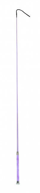 Dublin Shimmer Fibreglass Dressage Whip (Purple)