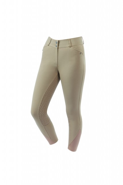 Dublin Ladies Pro Form Gel Full Seat Breeches (Beige)