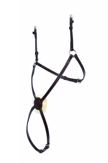 Collegiate Mono Crown Grackle Noseband (Brown)