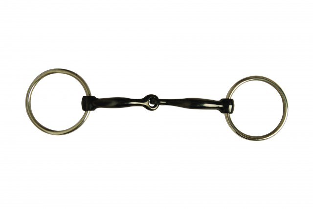 JP Korsteel Sweet Iron Jointed Loose Ring Snaffle Bit