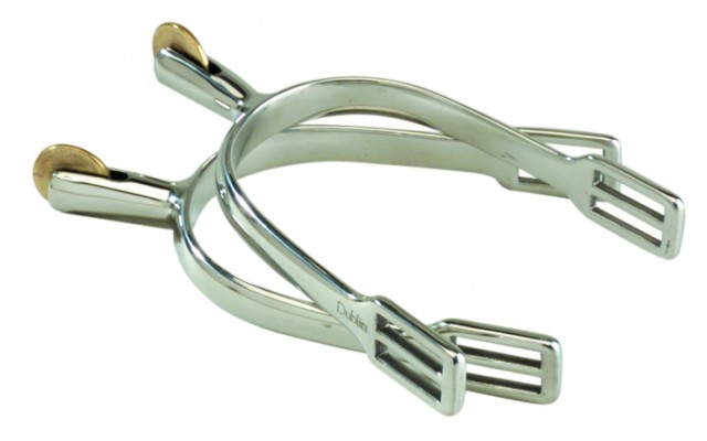 Korsteel Men's Smooth Rowell Dressage Spurs-Duk (30mm)