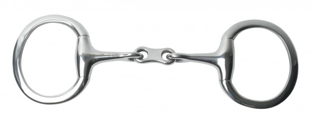 Korsteel Stainless Steel French Link Eggbutt Snaffle Bit