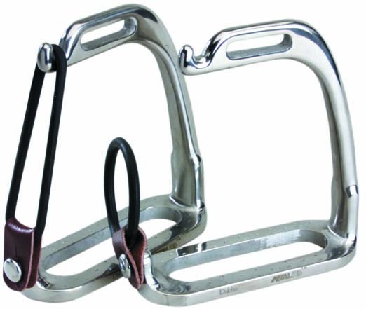 Korsteel Stainless Steel Peacock Stirrup Irons