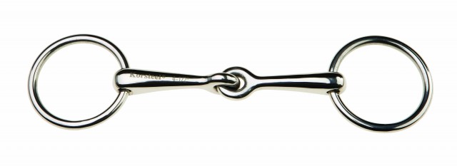 Korsteel Stainless Steel Weymouth Loose Ring Bradoon Snaffle Bit