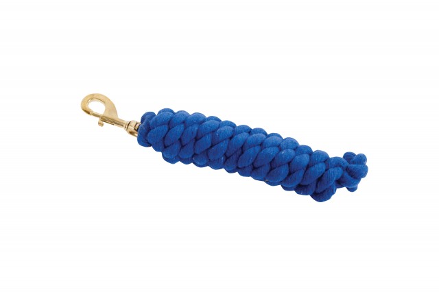 Roma Cotton Brass Snap Lead (Blue)