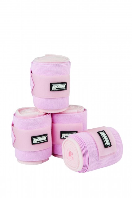 Roma Elastic Fleece Combi Bandage (Pink)