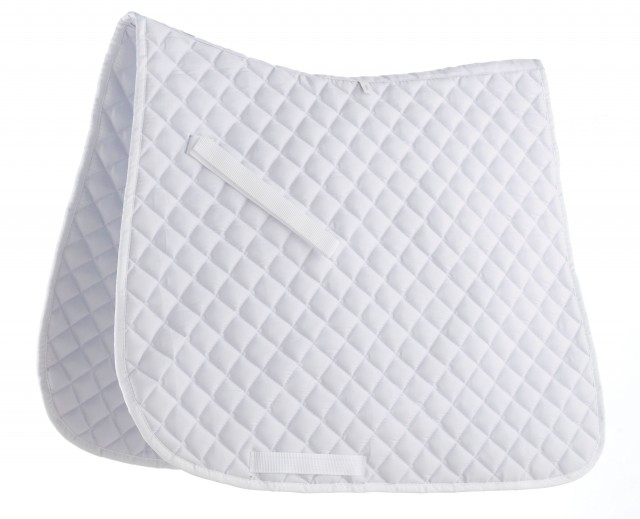 Roma Grand Prix All Purpose Saddle Pad (White)