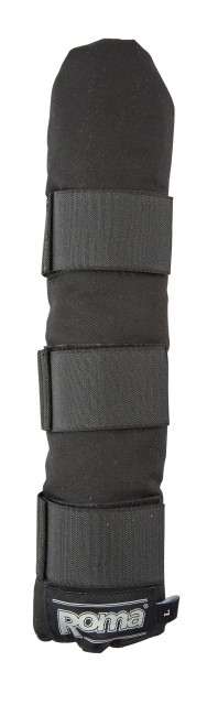 Roma Padded Tail Wrap (Black)