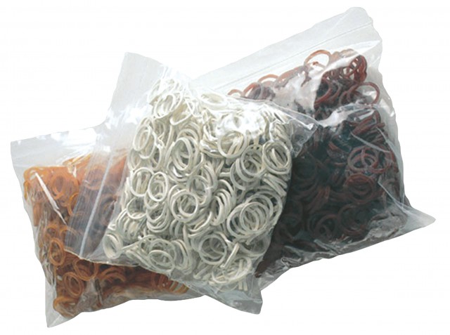 Roma Plait Aid Rubber Bands (White)