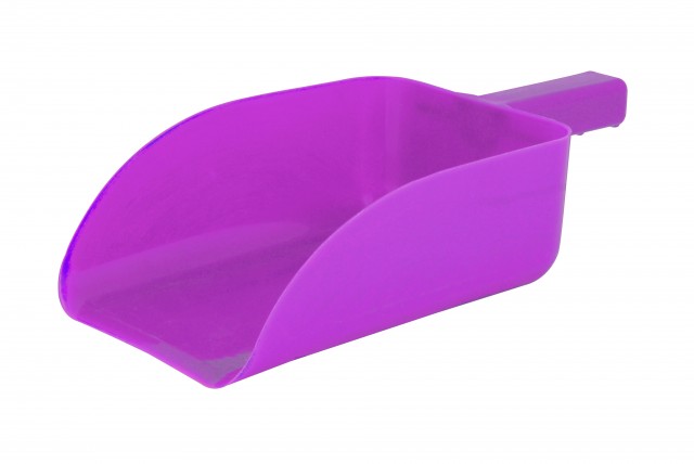 Roma Plastic Feed Scoop (Pink)