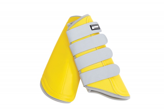 Roma Reflective Brushing Boots (Yellow)