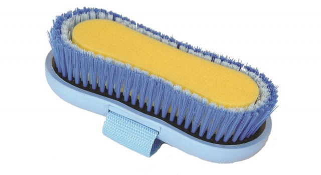 Roma Soft Grip Sponge Brush (Blue)
