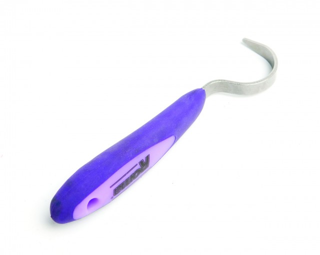 Roma Soft Touch Hoof Pick (Purple)