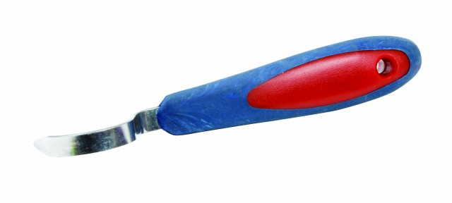 Roma Soft Touch Hoof Pick (Red/Navy)