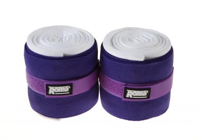 Roma Support Bandages 2 Pack (Purple)