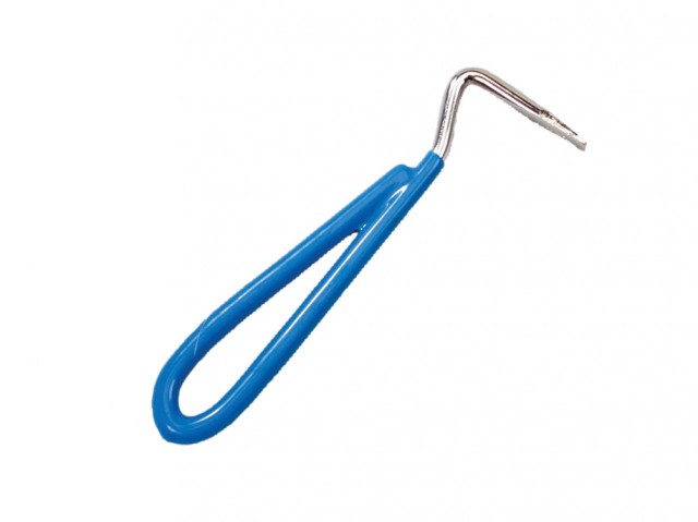 Roma Vinyl Handle Hoof Pick (Blue)