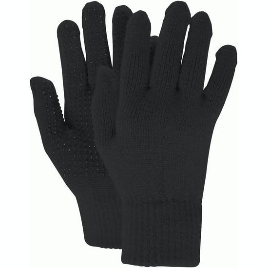 Dublin Adults Pimple Grip Polar Fleece Riding Gloves (Black)