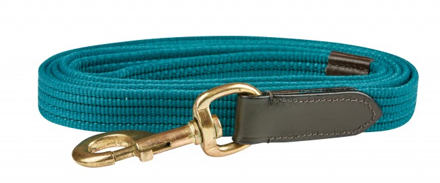 Kincade Leather Web Lead (Hunter Green/Brown)