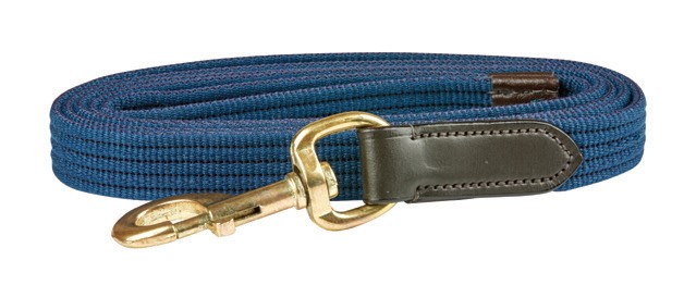 Kincade Leather Web Lead (Navy/Brown)