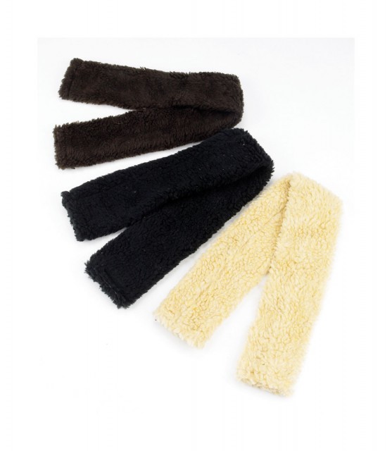 Hy Fur Fabric Girth Sleeve (Cream)